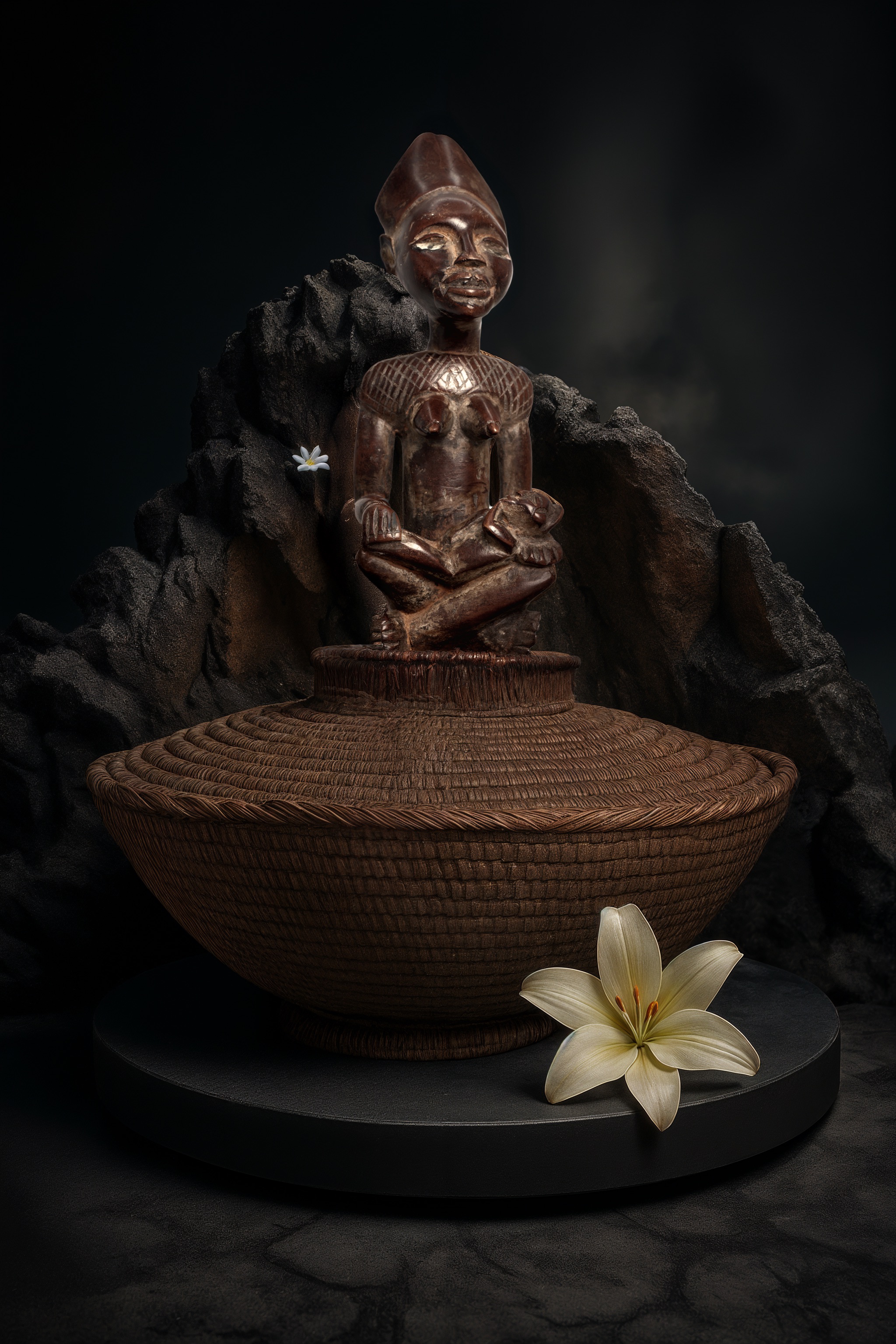 Baule Figure, Ivory Coast